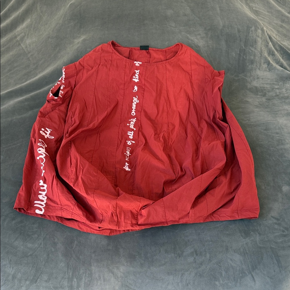 Red Graphic Men's Shirt